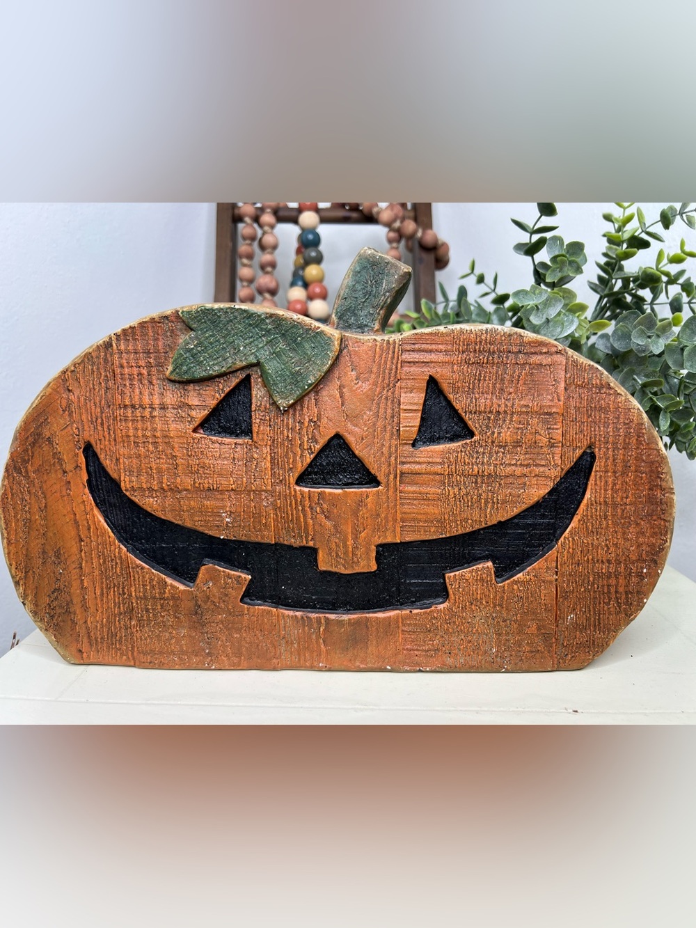 Large Decorative Pumpkin